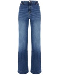 7 For All Mankind - Straight Jeans - Lyst