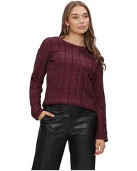 Object - Tops ,Paars ,Katoen Objevie/S Re Top Noos - Lyst