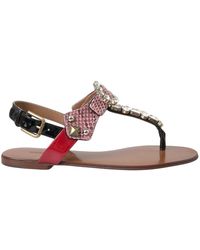 Dolce & Gabbana - Shoes > sandals > flat sandals - Lyst