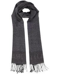 Alviero Martini 1A Classe - Eleganter wollmischung schwarzer schal - Lyst