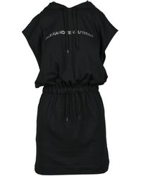 Alexandre Vauthier - Kleedjes ,Zwart ,Katoen Damesjurk - Lyst