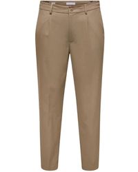 Only & Sons - Onsmiro Tailored Tapered 0346 Pantalon - Lyst