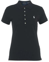 Ralph Lauren - Schwarze t-shirts & polos für frauen - Lyst