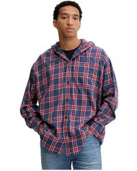 DIESEL - S-Dewny-Hood-Ajfi Shirt - Lyst