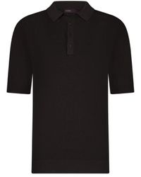 Aeden - Tops ,Zwart ,Gebreide Polo Ganache - Lyst