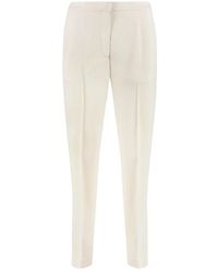 Aspesi - Slim-Fit Trousers - Lyst