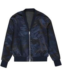 ジャケット・アウター Neil Barrett Knit Bomber Jacket MA-1 M Alpha Industries reversible bomber jacket x Neil Barrett MA-1