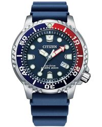 Citizen - Sport-Uhr Aus Gummi Mit Strapazierfähigem Armband - Lyst