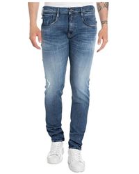 Replay - Texa jeanshose medium blau - Lyst