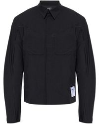Satisfy - Overhemden ,Zwart ,Polyester Peace Shell River Shirt - Lyst