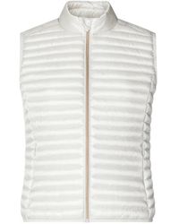 Save The Duck - Jassen ,Wit ,Witte Jas Met Plumtech Padding - Lyst