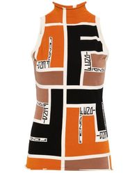 Fendi - Sleeveless Tops - Lyst