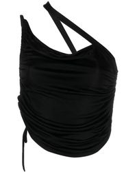 ANDREA ADAMO - Sleeveless Tops - Lyst