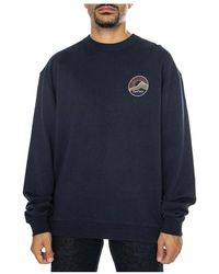 Penfield - Hoodies & Sweatvesten ,Blauw ,Crewneck Sweatshirt - Lyst