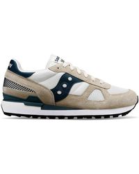 Saucony - Beige shadow o' style sneakers - Lyst