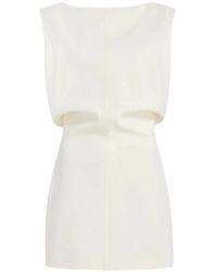 KHAITE - Elegante Zwarte Jurk - Lyst