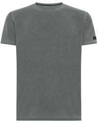 Rrd - Tops ,Grijs ,Techno Wash Piqué T-Shirt - Lyst
