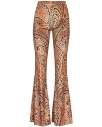 Etro - Wide Trousers - Lyst