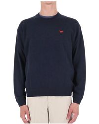 Maison Kitsuné - Round-Neck Knitwear - Lyst