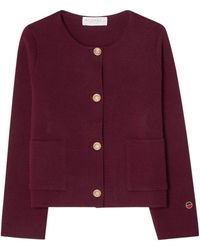 BUSNEL - Truien & Vesten ,Rood ,Wol Macey Jacket - Lyst