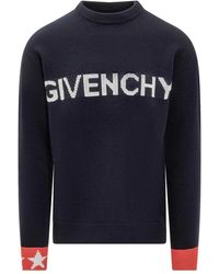 Givenchy - Round-Neck Knitwear - Lyst