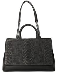 Kazar - Schwarze Handtasche Mit Ungewöhnlicher Form - Lyst
