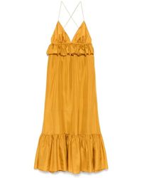 Zimmermann - Rhiannon Maxi-Jurk - Lyst