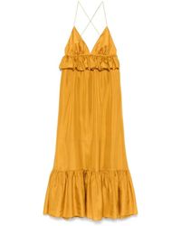 Zimmermann - Goldene Kleider Für Frauen - Lyst