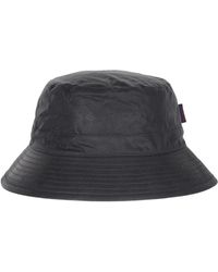Barbour - Sombrero icónico de cubo de algodón encerado - Lyst