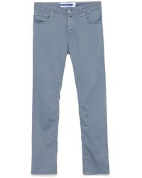 Jacob Cohen - Klare blaue hose klassischer stil - Lyst