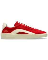 DSquared² - Schoenen ,Rood ,Leer Rider Sneakers - Lyst
