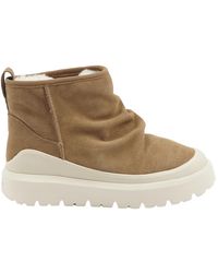 UGG - Schoenen ,Bruin ,Wol Heritage Utility Mini Boots - Lyst