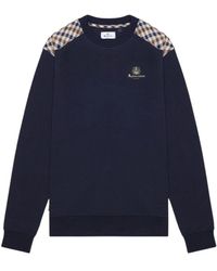 Aquascutum - Sweatshirt Met Volledige Rits - Lyst