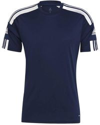 adidas - Squad 21 jsy ss blaues t-shirt - Lyst