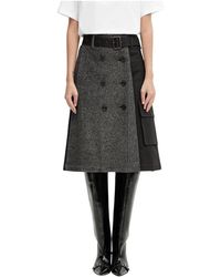 ANDERSSON BELL - Whitney Trench Pleats Skirt - Lyst