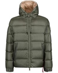 AFTER LABEL - Jassen ,Groen Verbier Puffer Jas - Lyst