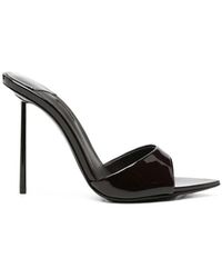 Le Silla - Schoenen ,Bruin ,Leer Bella Mule - Lyst