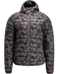 J.O.T.T - Giacca trapuntata stampata - verde - Lyst
