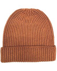 FILIPPO DE LAURENTIIS - Accessoires ,Oranje ,Wol Cappello - Lyst