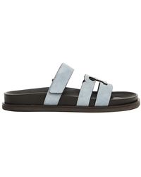 Tory Burch - Blaue Sandalen Für Frauen - Lyst