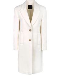 Pinko - Single-Breasted Coats - Lyst
