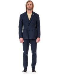Lardini - Double Breasted Suits - Lyst
