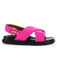 Marni - Flat Sandals - Lyst