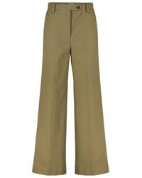 Massimo Alba - Wide Trousers - Lyst