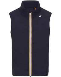 K-Way - Valen Stretch Nylon Jersey Vest - Lyst