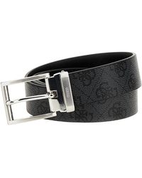 Guess - Schwarzer Gürtel - Lyst
