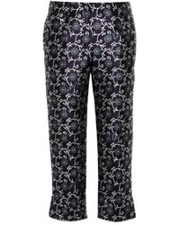 KENZO - Cropped Trousers - Lyst