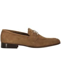 Bruno Magli - Wildleder penny bar loafers - Lyst