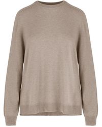 Bomboogie - Merino Trui Met Ronde Hals - Lyst