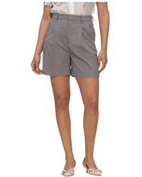 Copenhagen Muse - Korte Broeken ,Grijs ,Leer Cmtailor Shorts - Lyst